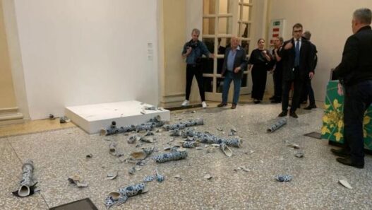 Ai Weiwei’s Porcelain Sculpture Destroyed at Palazzo Fava